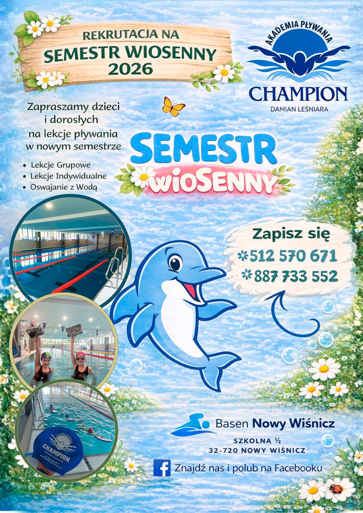 Szkoła Pływania CHAMPION Nowy Wiśnicz